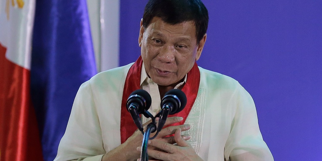 President Rodrigo Duterte of the Philippines