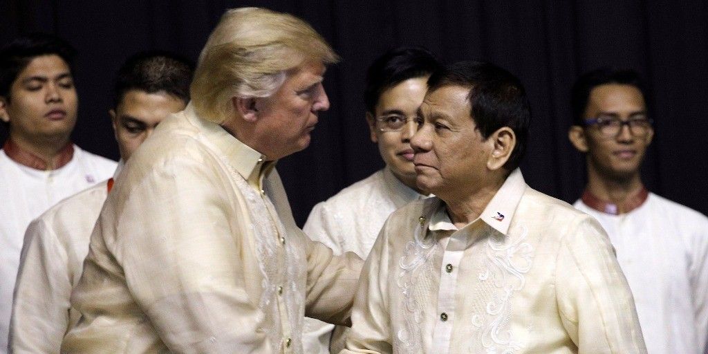 Trump and Duterte meet in Manila