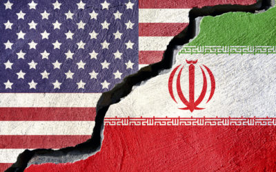 U.S. and Iran Flags