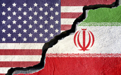 U.S. and Iran Flags