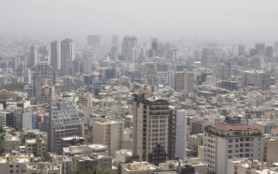 View of Northern Tehran, Iran