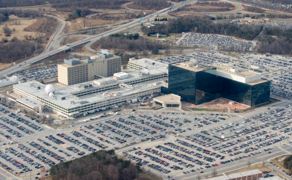 The National Security Agency (NSA) headquarters at Fort Meade, Maryland